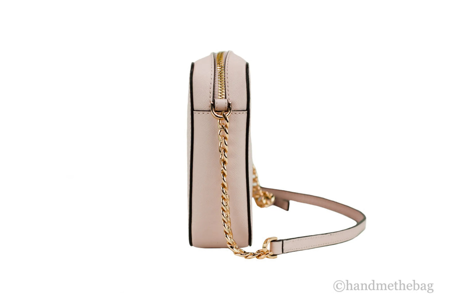 Michael Kors Jet Set East West Powder Blush Crossbody Bag
