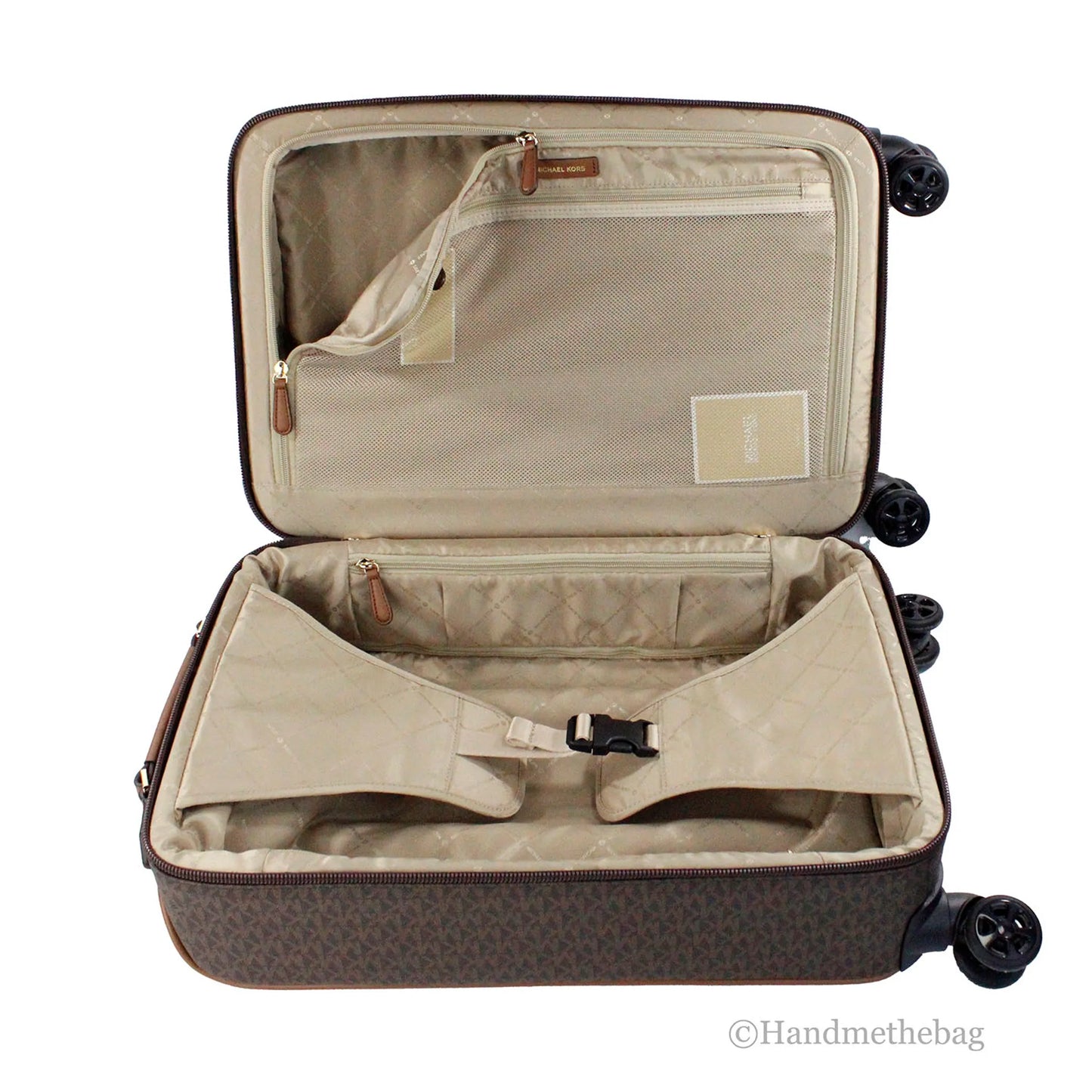 Michael Kors Travel Trolley Rolling Suitcase
