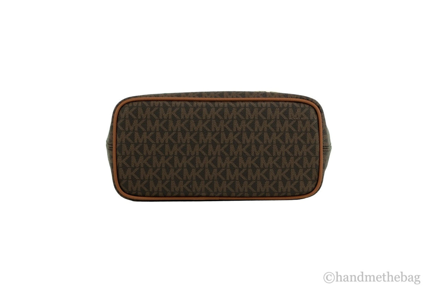 Michael Kors Jet Set Brown Signature XS Carryall