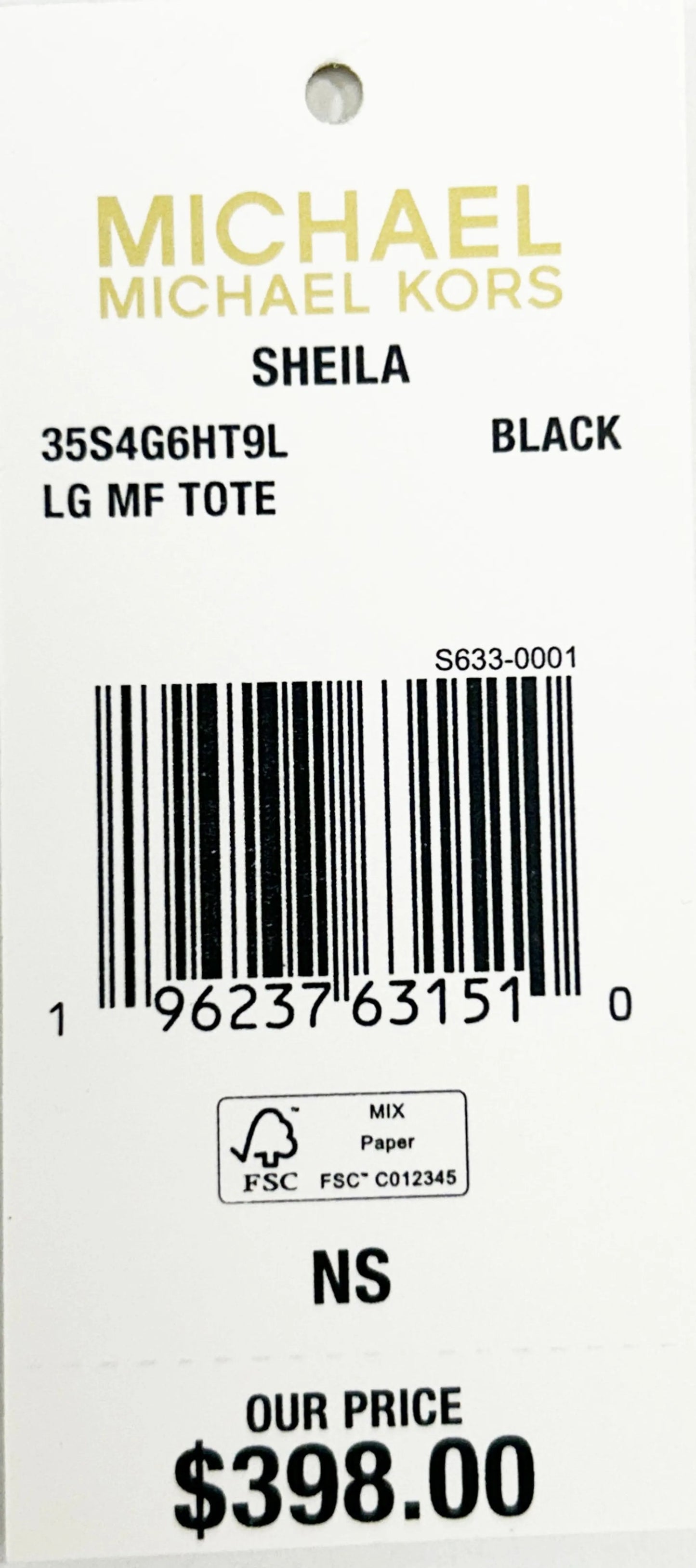 Michael Kors Sheila Signature Tote Bag