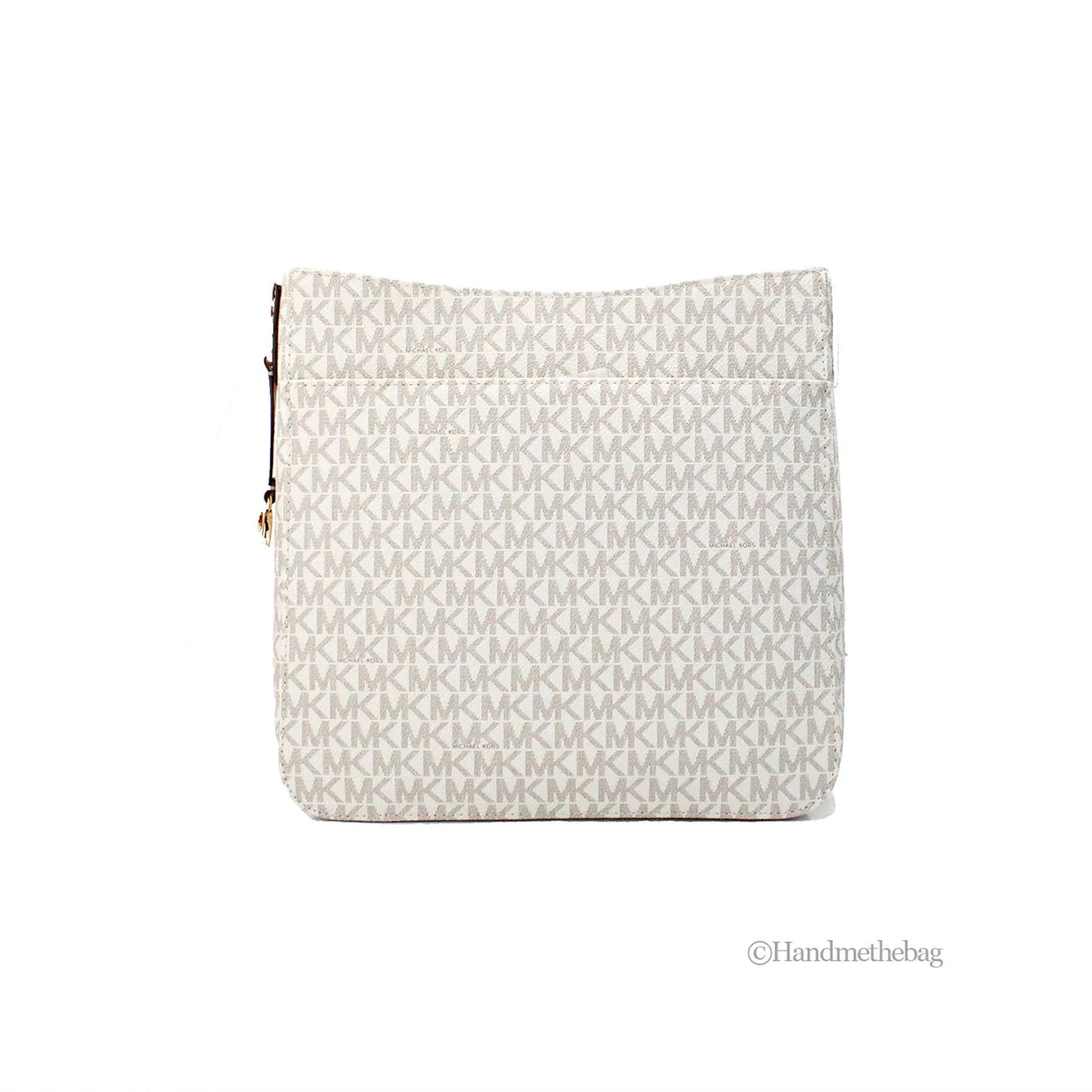 Michael Kors Jet Set Vanilla Messenger Crossbody Bag