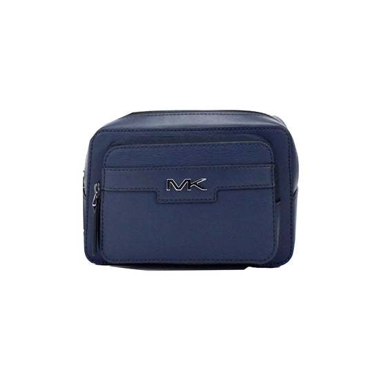 Michael Kors Cooper Navy Double Zip Belt Bag