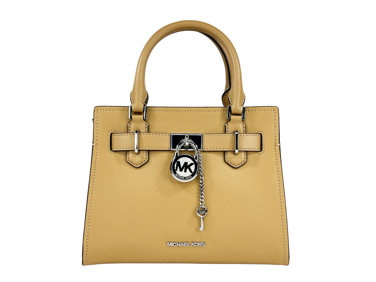 Michael Kors Hamilton Leather Satchel Crossbody