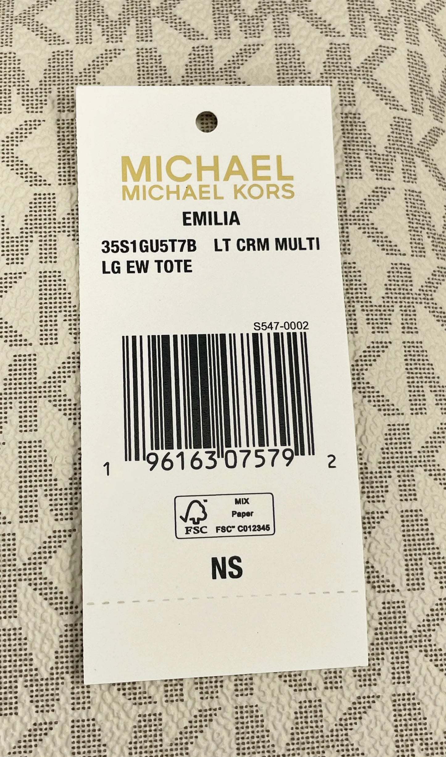 Michael Kors Emilia Signature PVC Tote Bag Purse