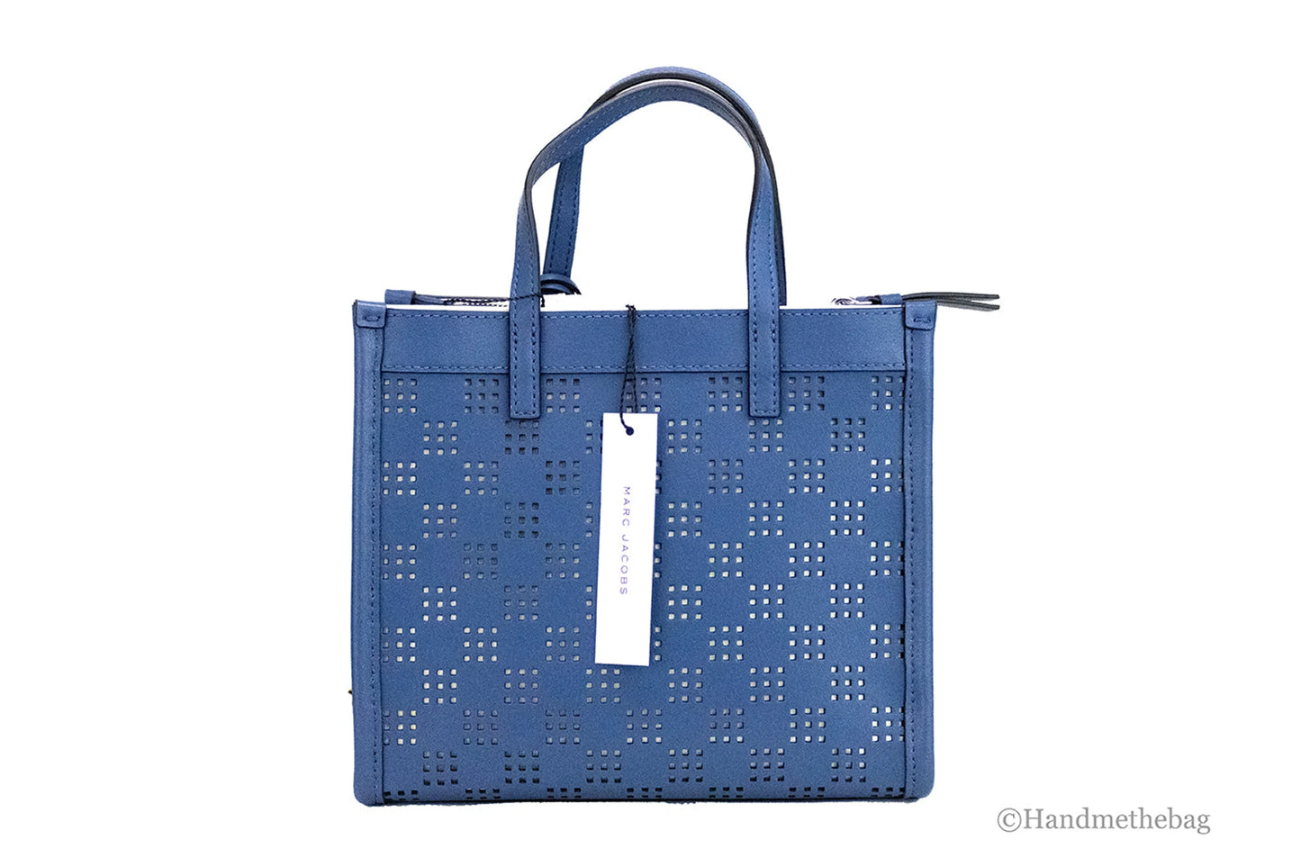 Marc Jacobs Mini Grind Perforated Leather Crossbody Bag