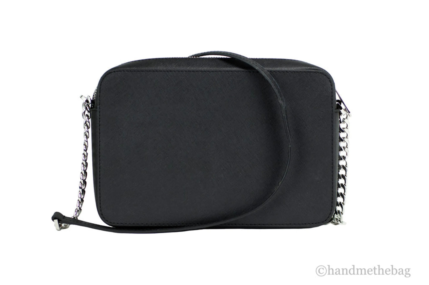Michael Kors Jet Set East West Saffiano Leather Crossbody Handbag