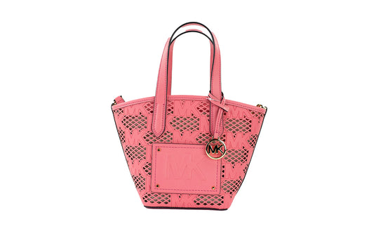 Michael Kors Kimber Tea Rose Vegan 2-in-1 Zip Tote