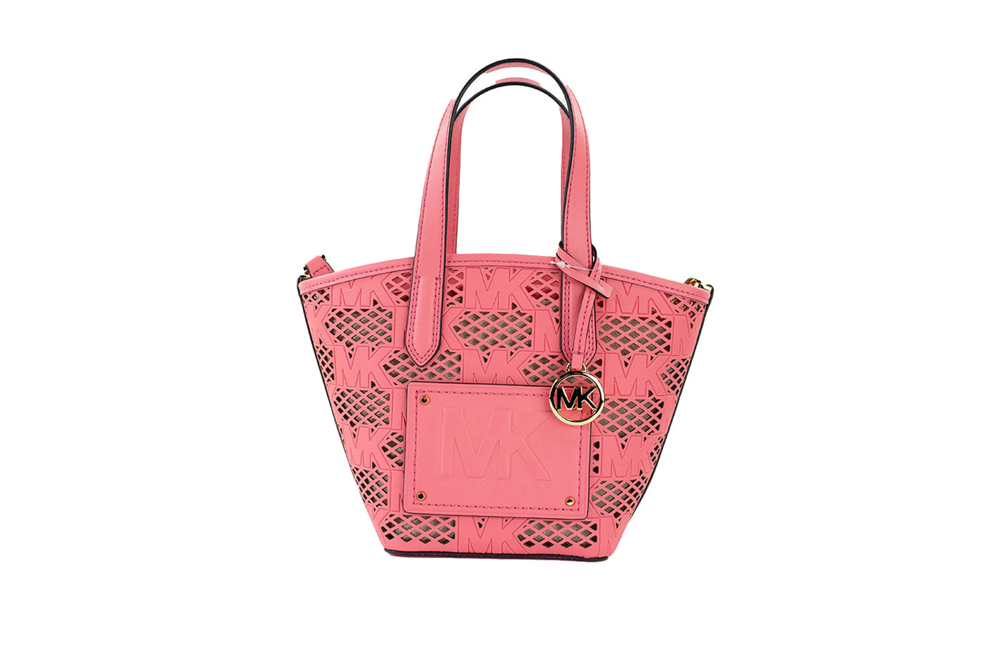 Michael Kors Kimber Tea Rose Vegan 2-in-1 Zip Tote