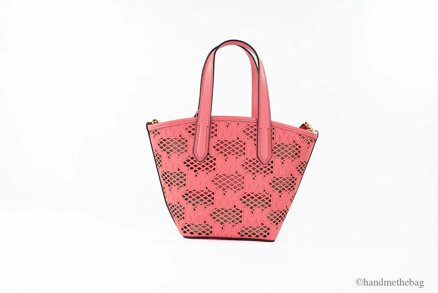 Michael Kors Kimber Tea Rose Vegan 2-in-1 Zip Tote