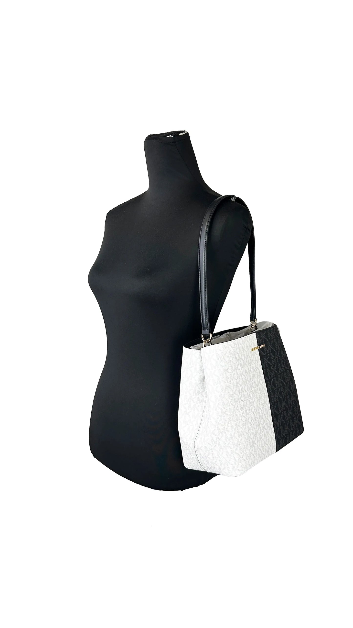 Michael Kors Pratt Signature Bucket Bag