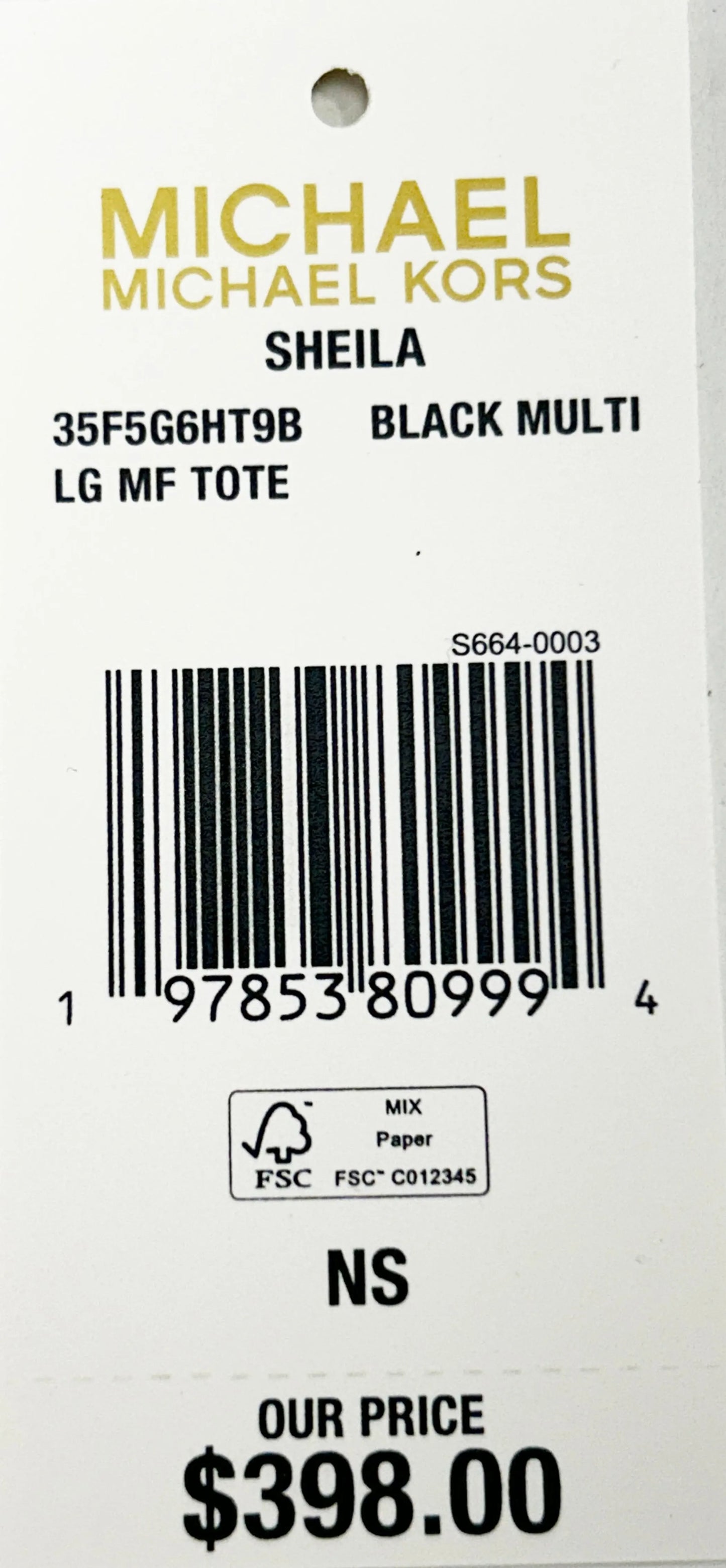 Michael Kors Sheila Signature Tote Bag