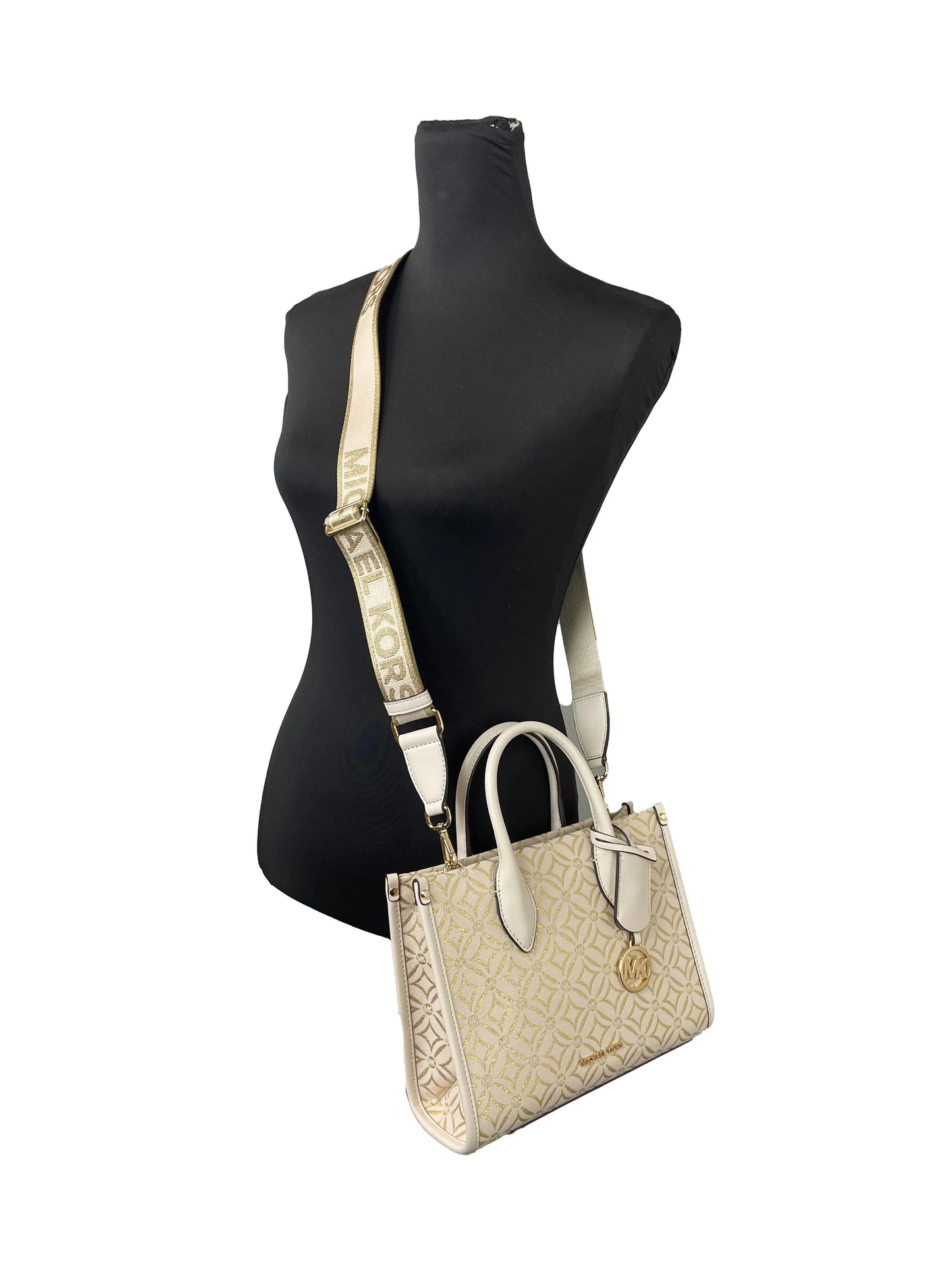 Michael Kors Mirella Top Zip Crossbody Tote Bag