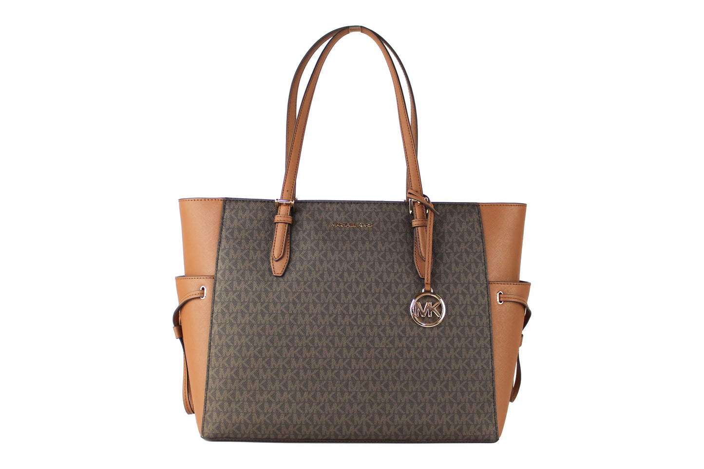 Michael Kors Gilly Brown Travel Drawstring Tote