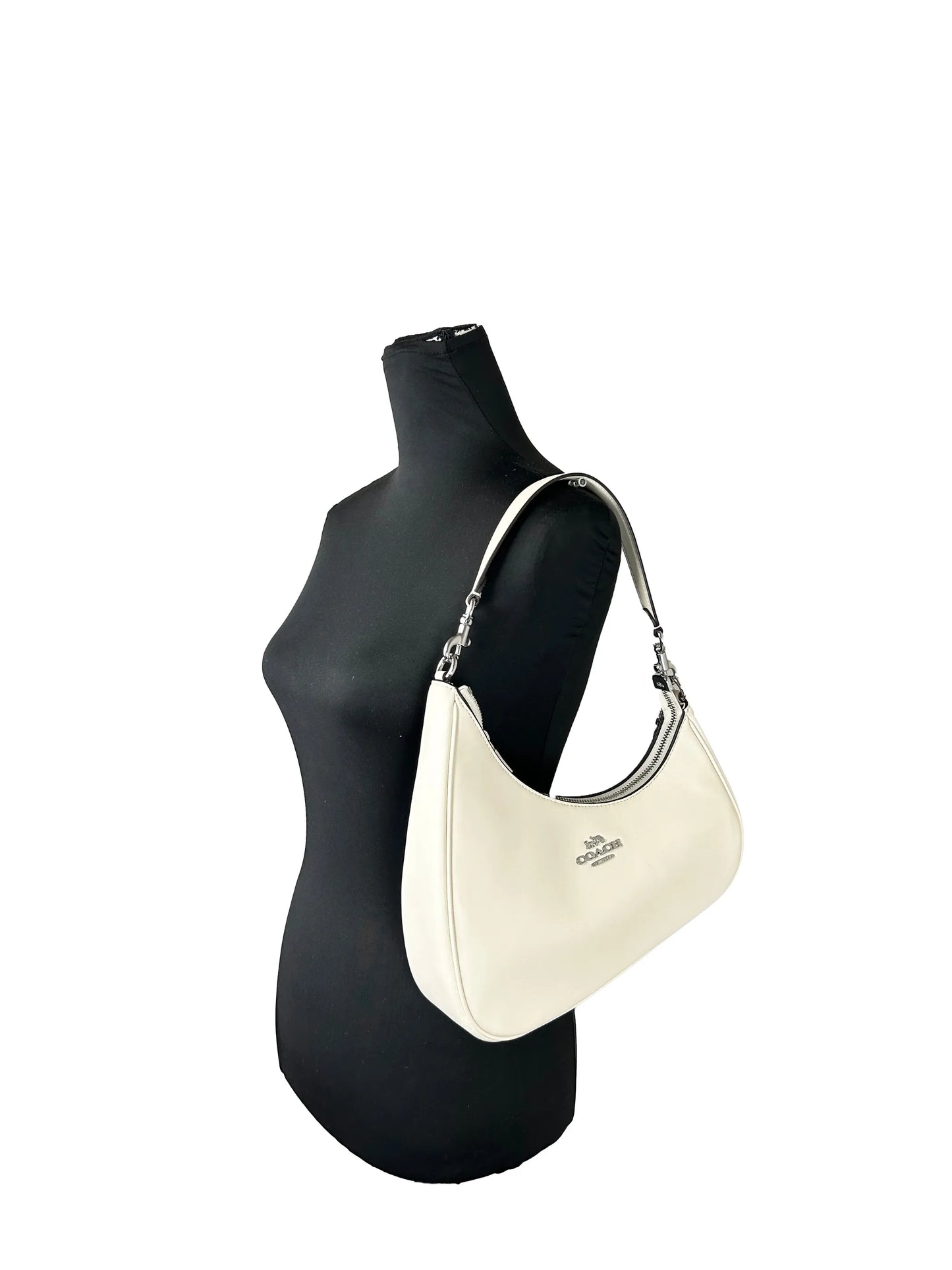 Coach Leather Twisted Teri Shoulder Bag Purse
