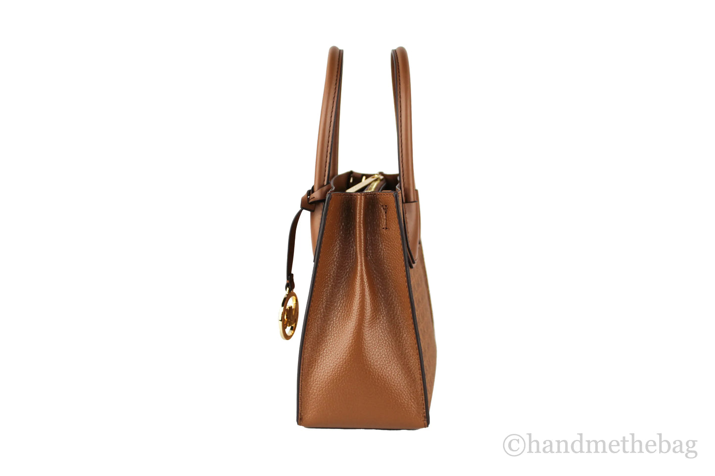 Michael Kors Mercer Luggage Multi Leather Messenger Crossbody Handbag