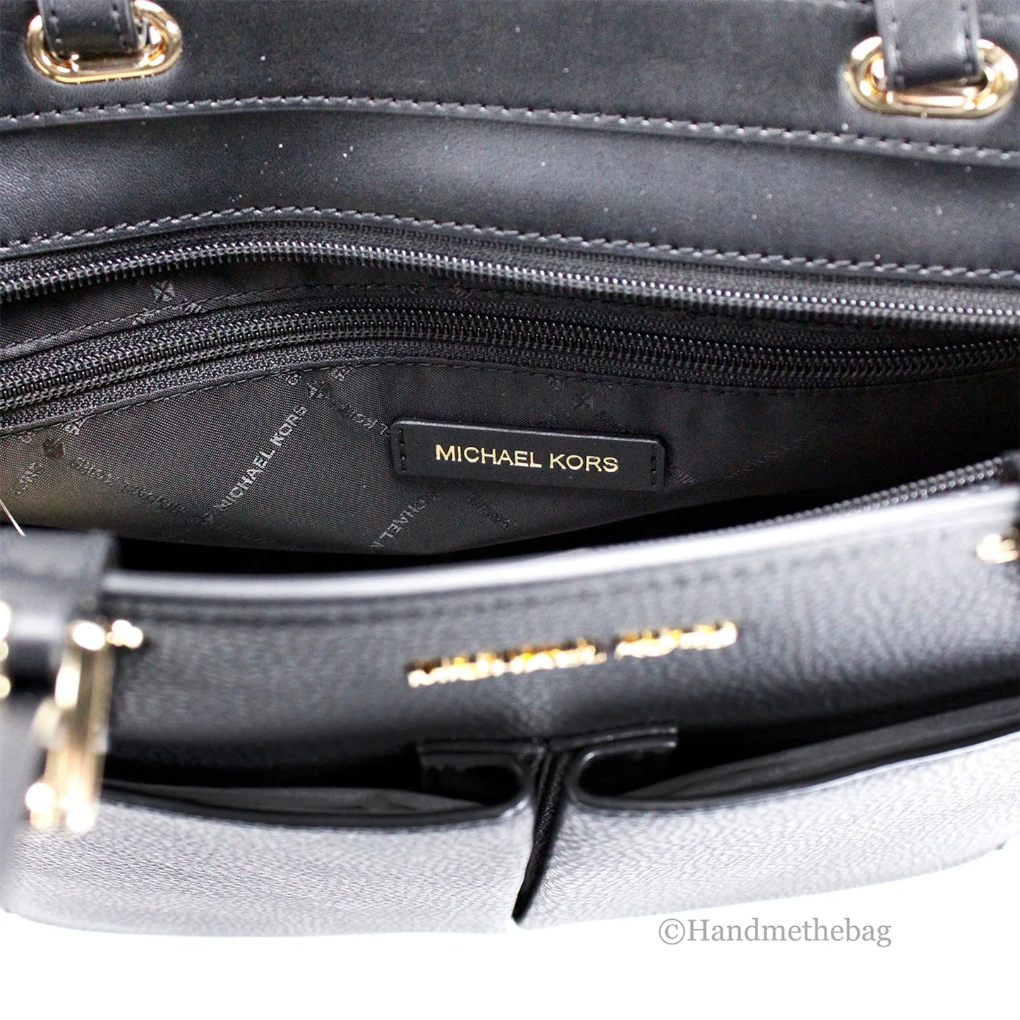 Michael Kors Jet Set Vegan Double Pocket Tote