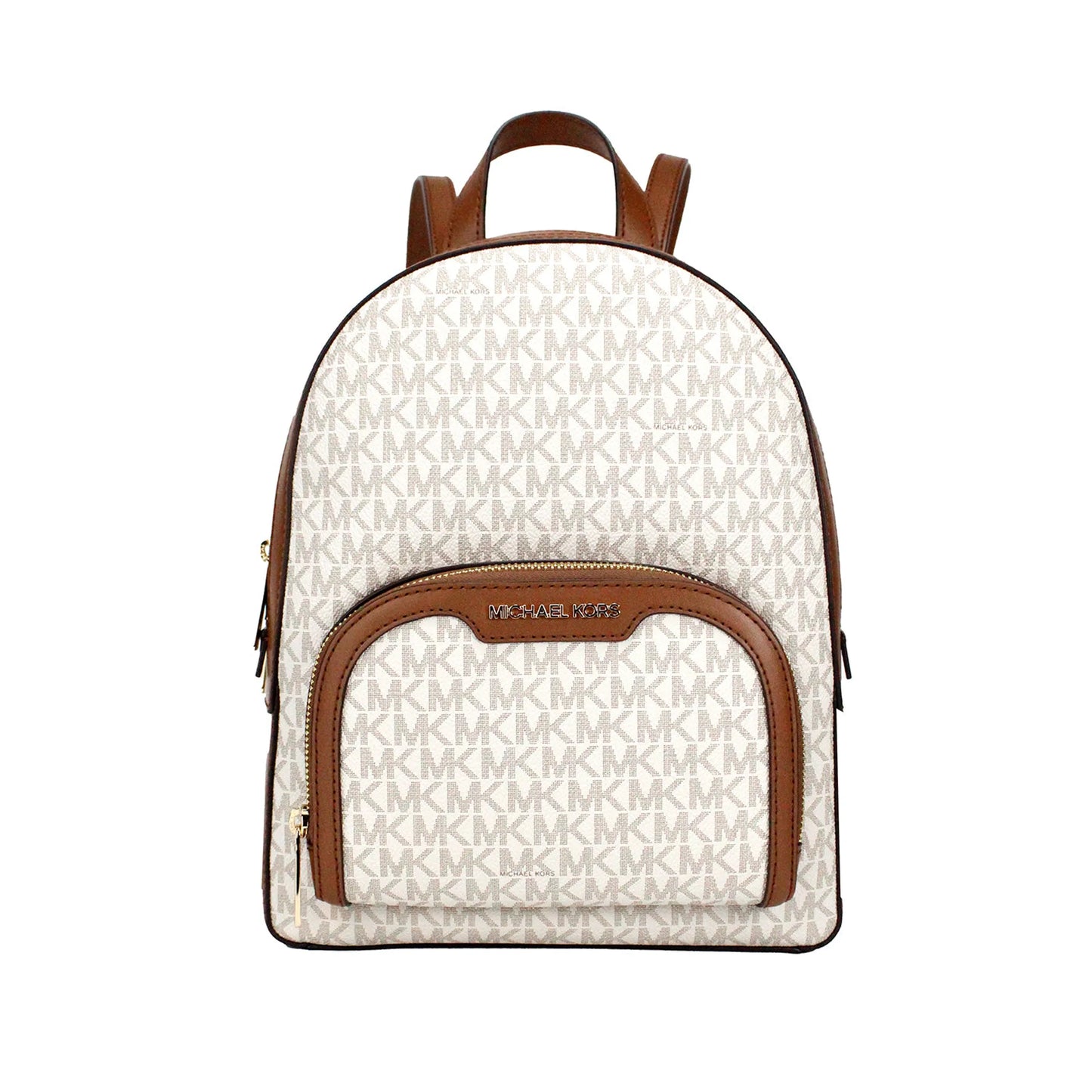 Michael Kors Jaycee Vanilla Signature PVC Backpack Bookbag