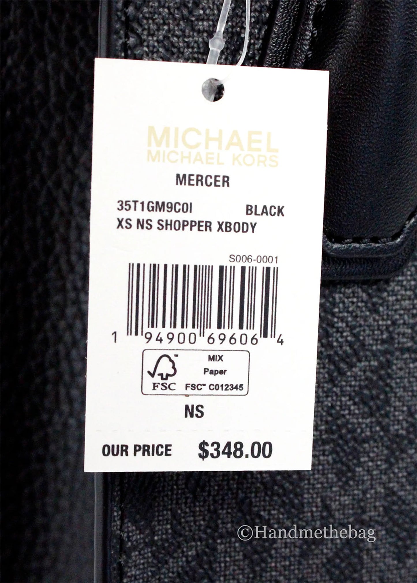 Michael Kors Mercer North South Crossbody Bag