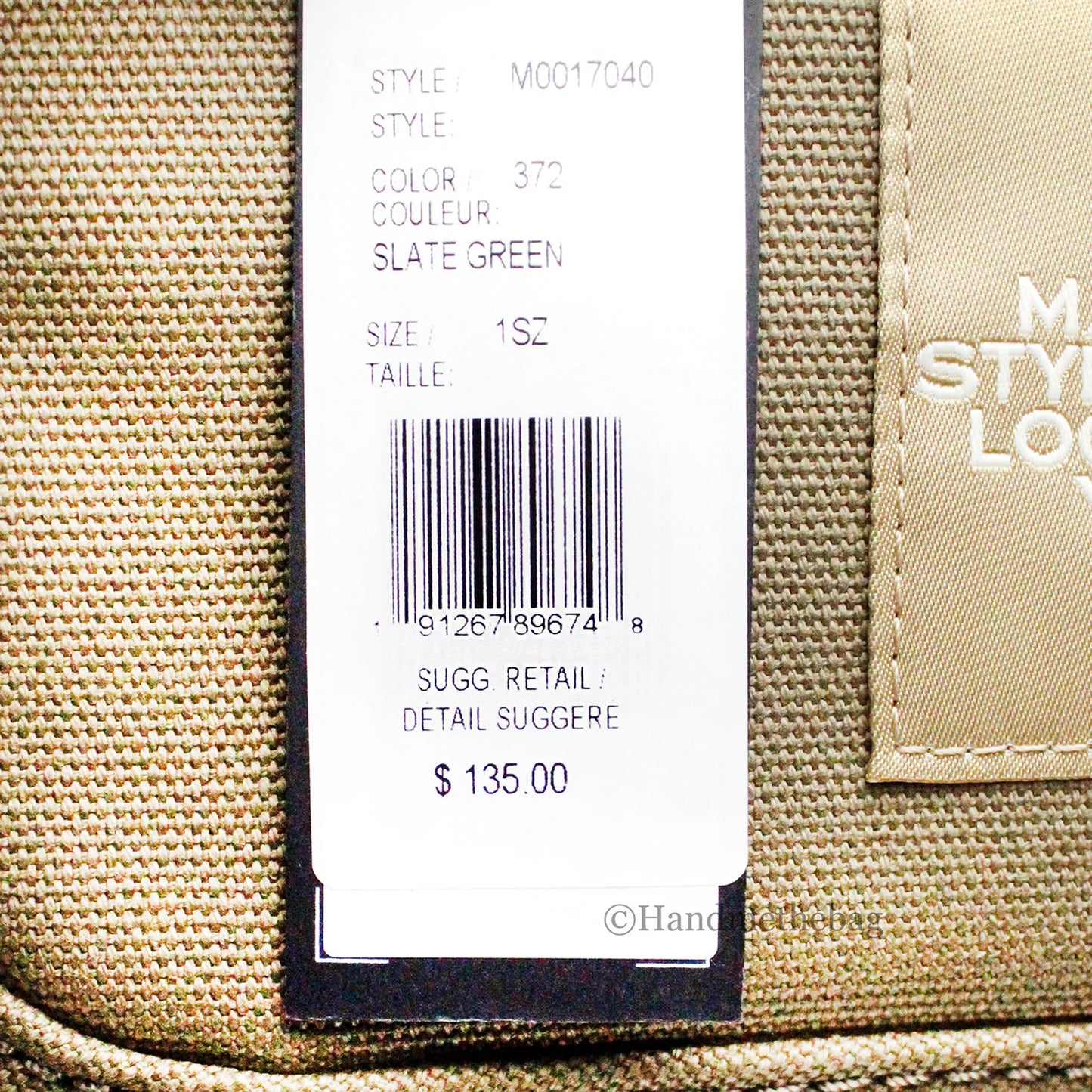 Marc Jacobs Slate Green The Camera Bag Crossbody
