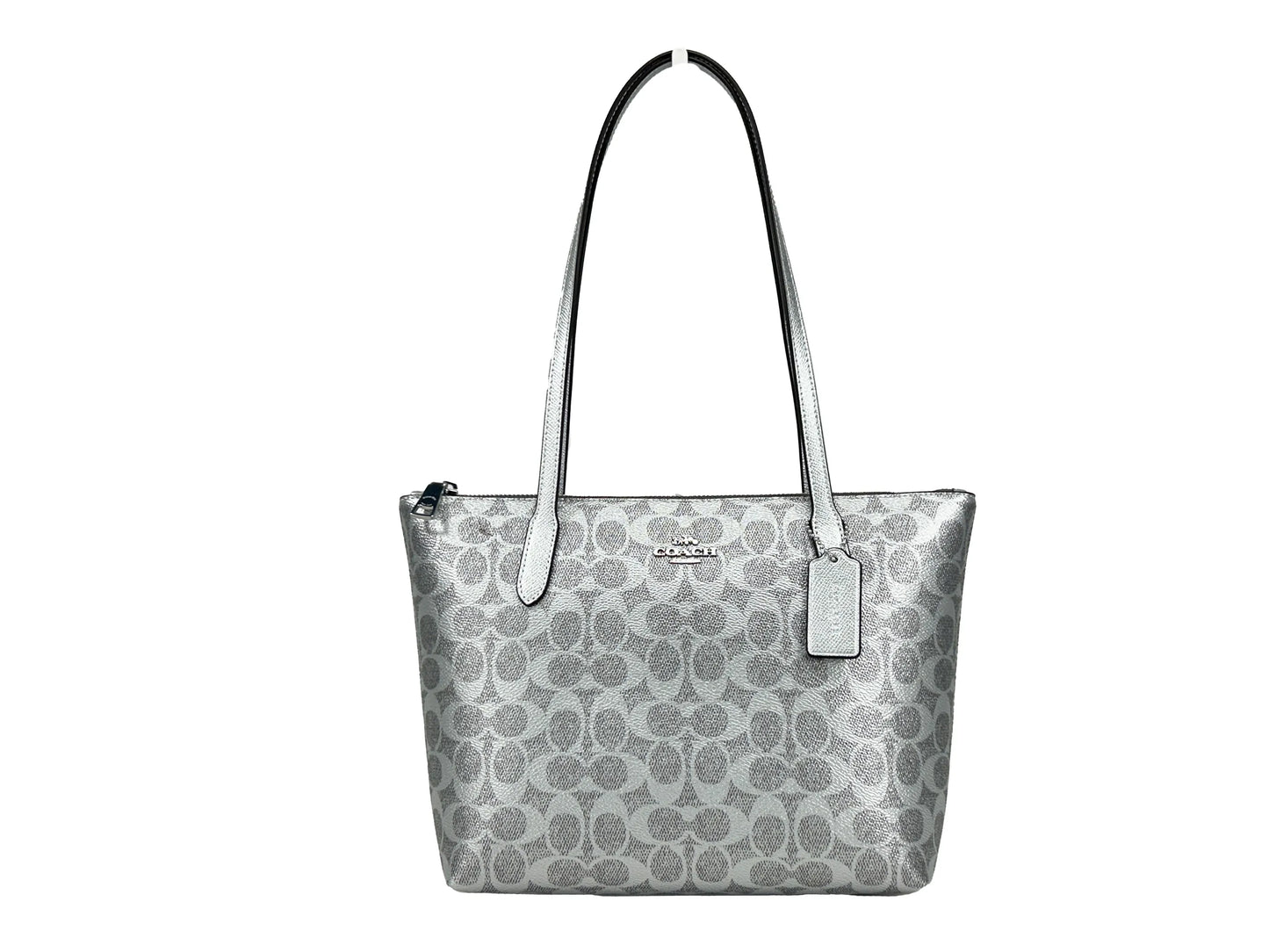 Coach Signature Fiona Zip Tote Bag