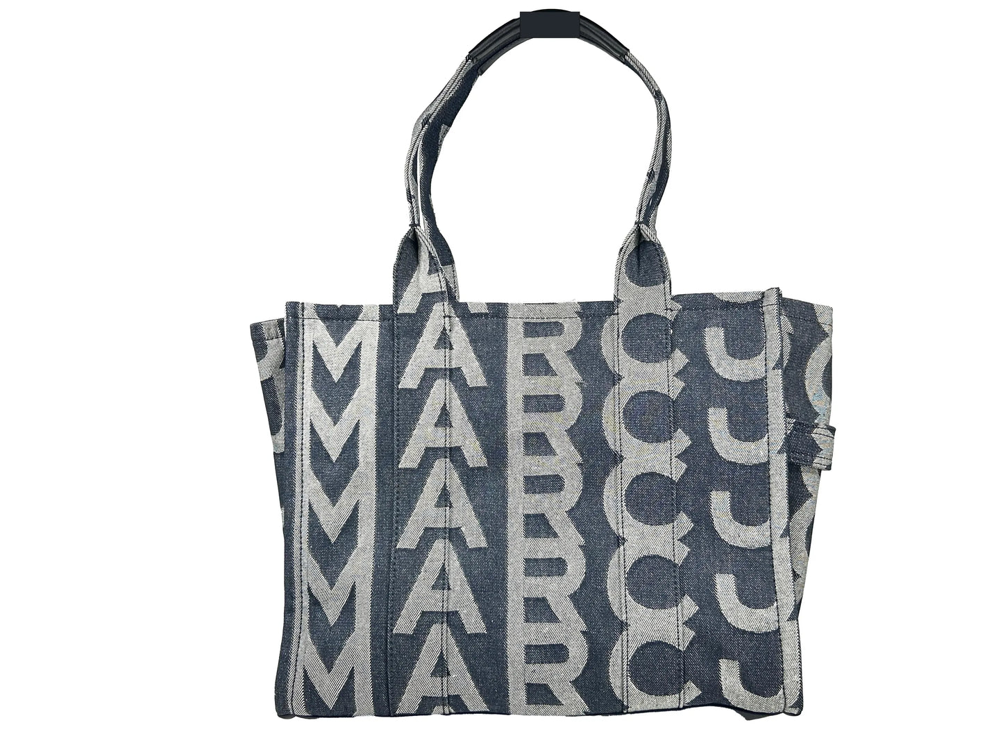 Marc Jacobs Denim Monogram Tote Bag