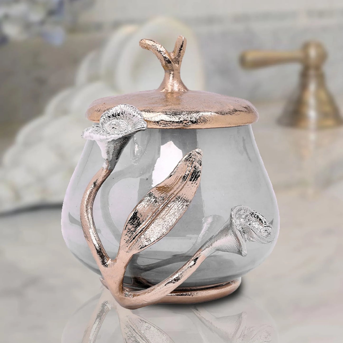 Elegant Cotton Ball Containers
