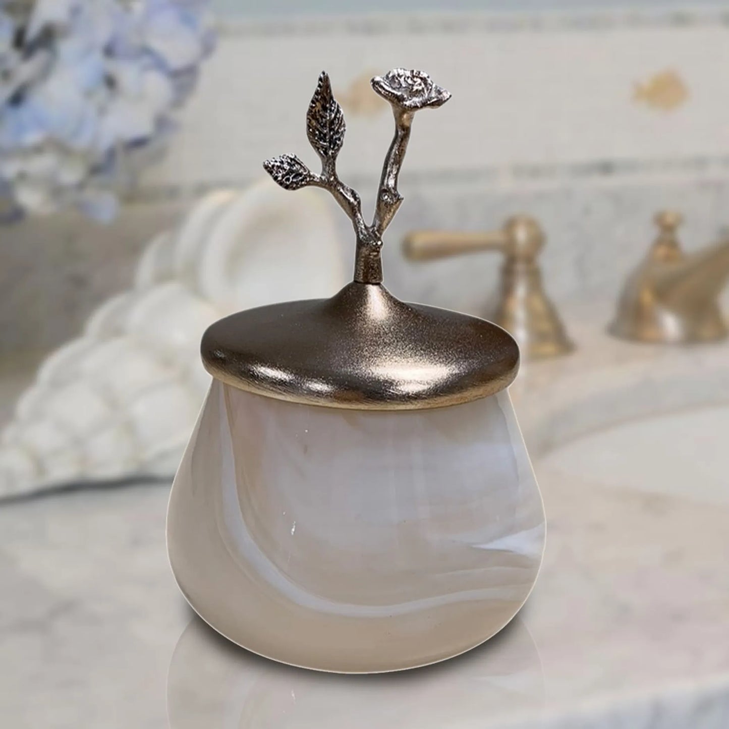 Elegant Cotton Ball Containers
