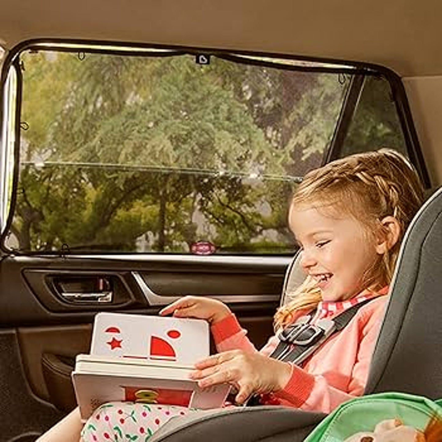 Brica Magnetic Baby Car Seat Sun Shade, Regular