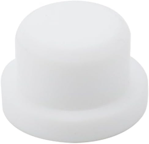 50pcs White Plastic Hole Plug 10.7mm Flush Type Panel Knockout Locking Plugs WN420