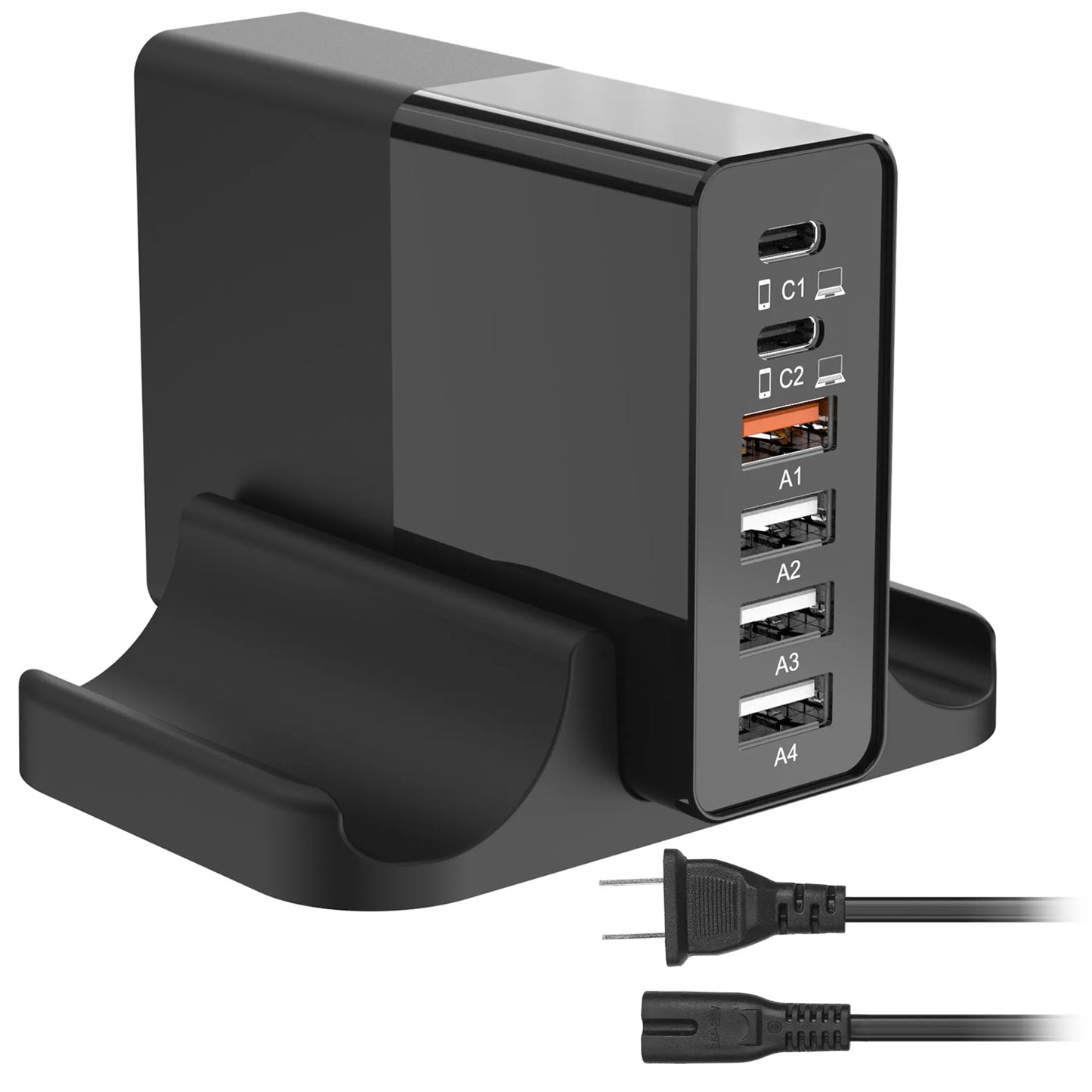 USB Fast Charger 65W 6-Port Fast Charging