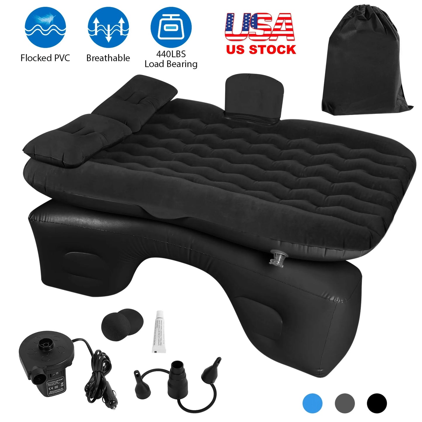 Car Air Mattress Bed Inflation Car