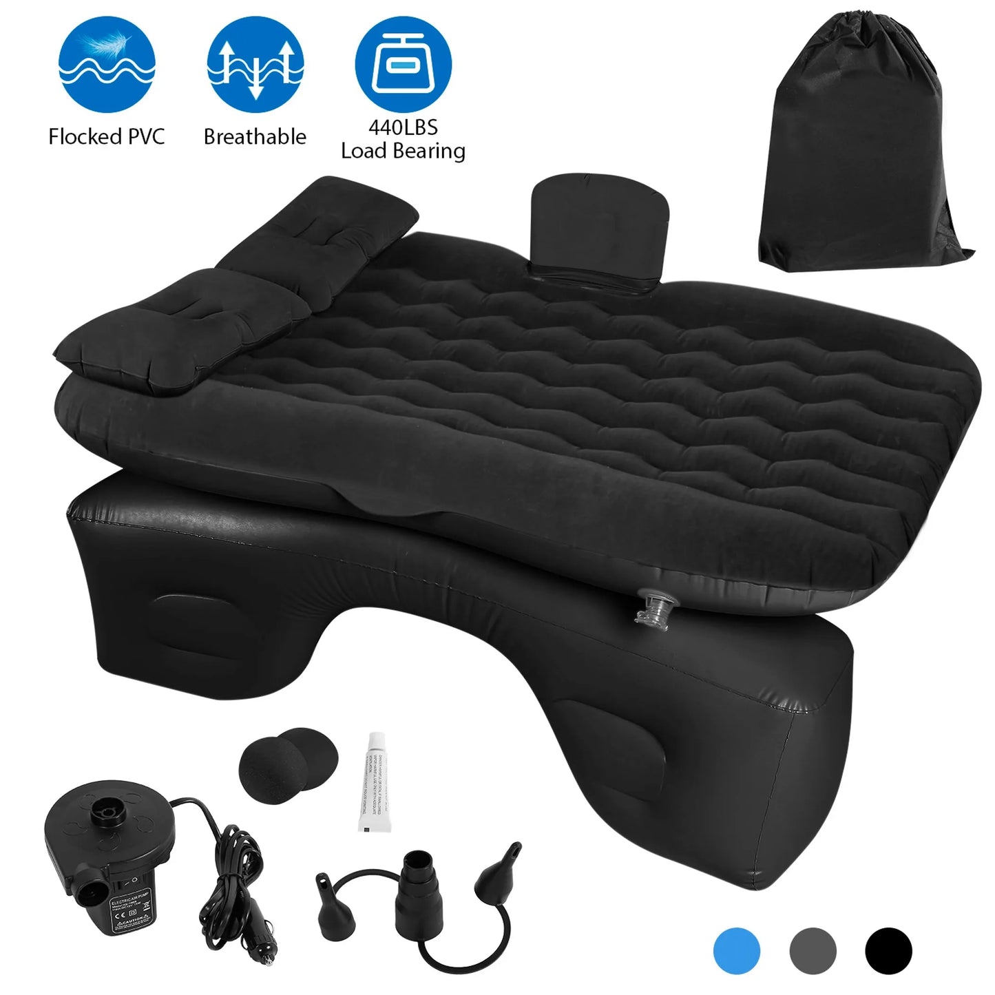 Car Air Mattress Bed Inflation Car