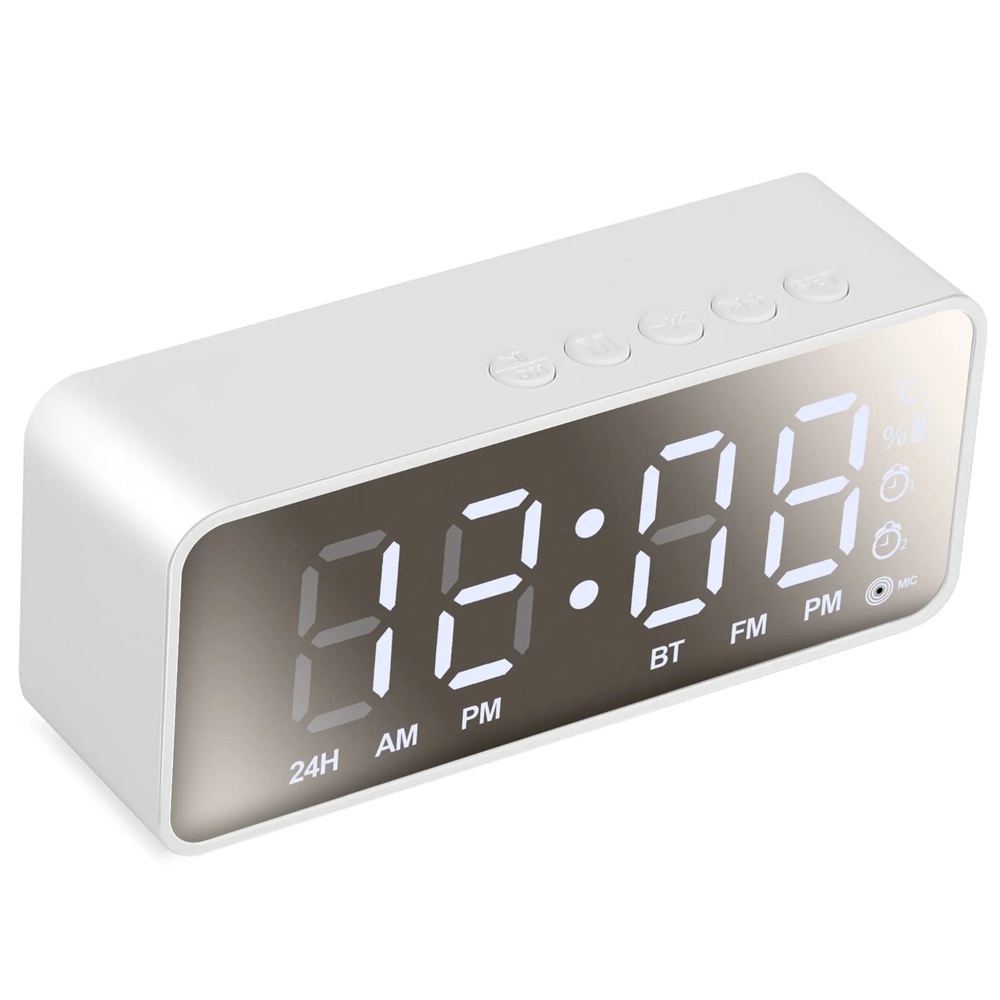 Mirror Digital Alarm Clock