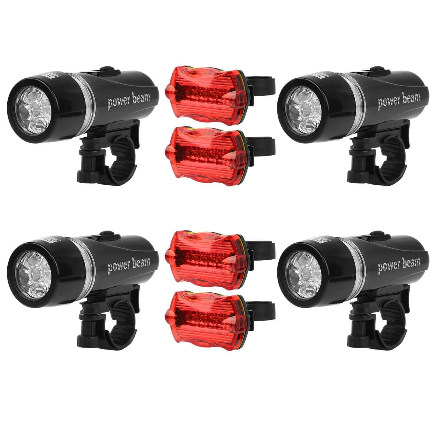 Universal  Front Rear Bike Light Set