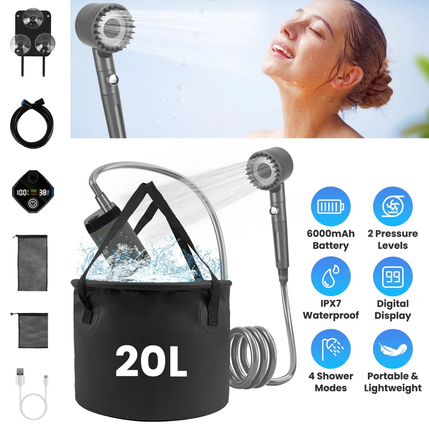 Portable Shower for Camping