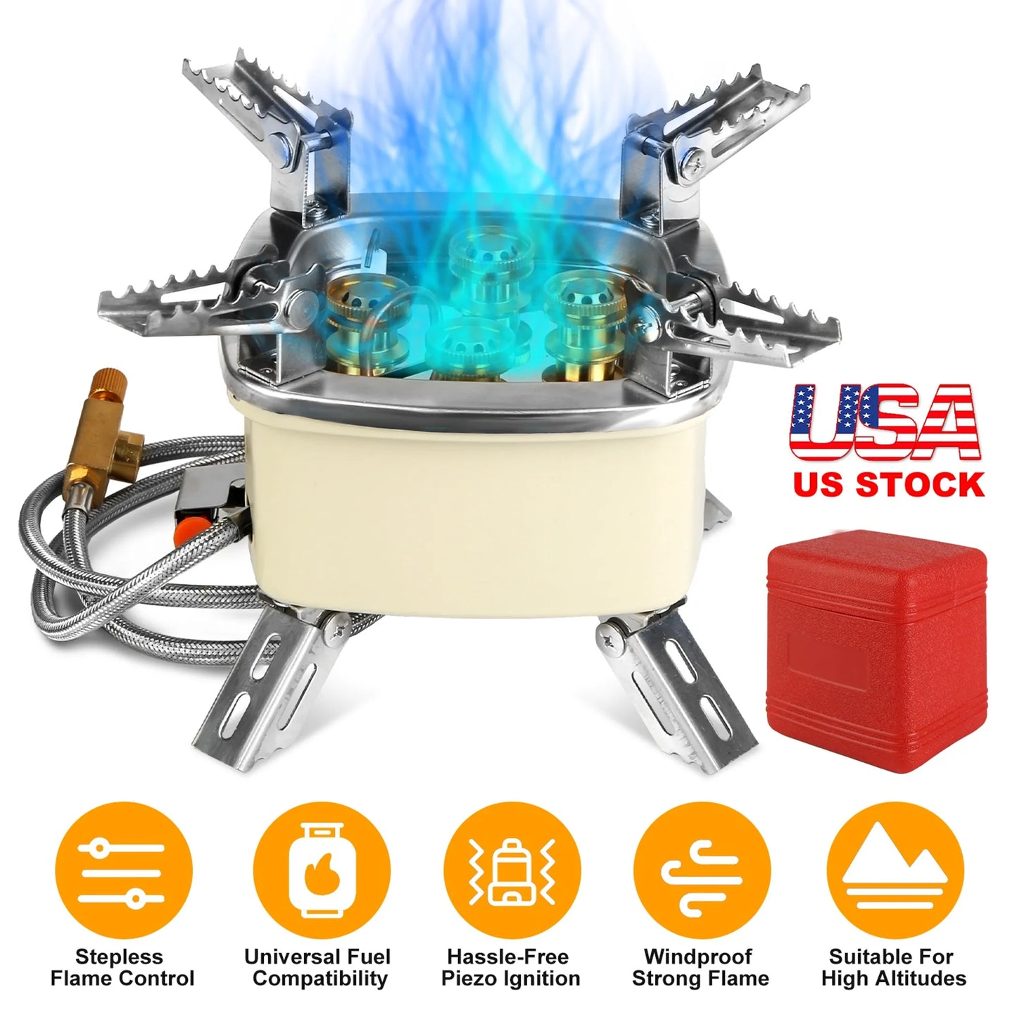 13000W Portable Windproof Camping Stove
