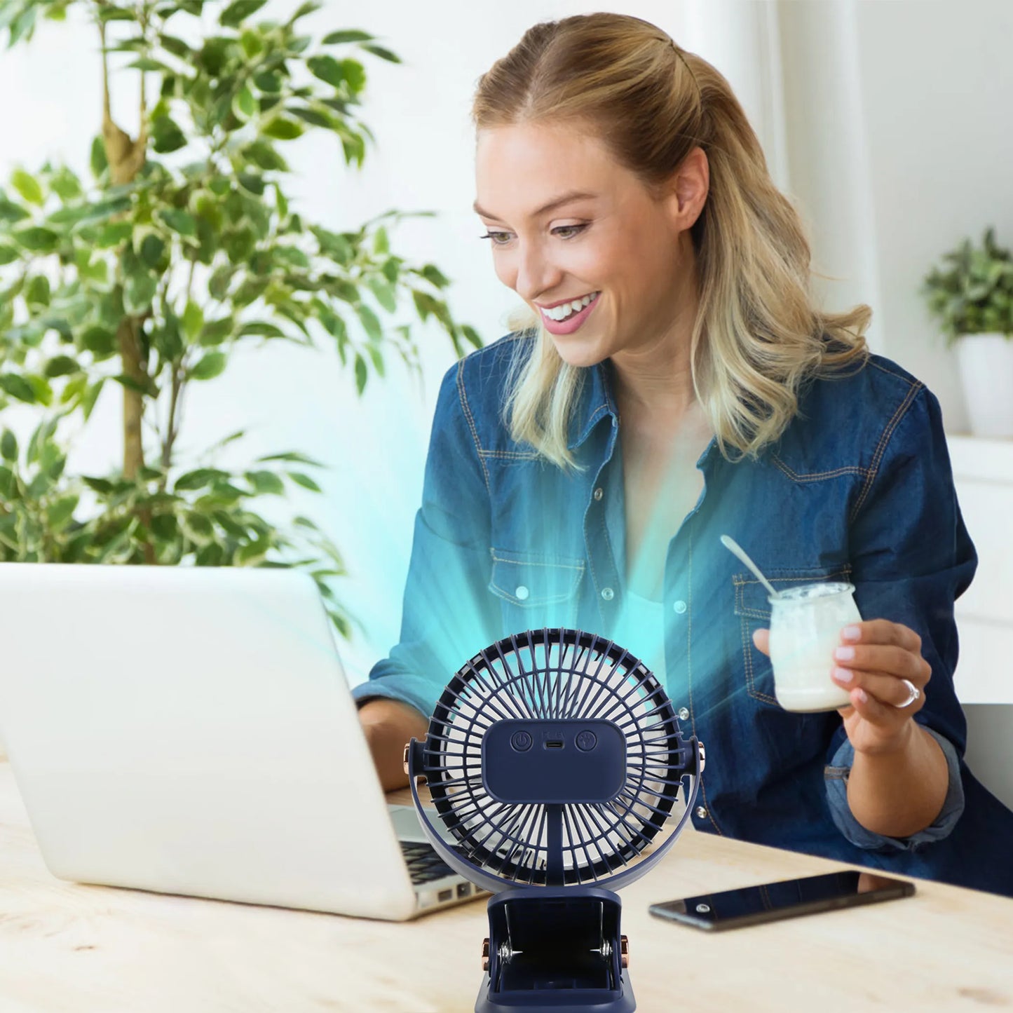 Portable Quiet Clip On Fan