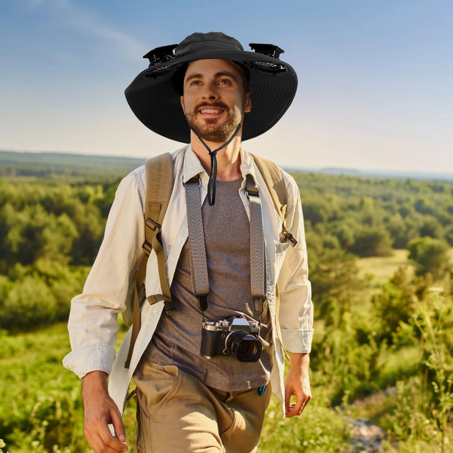 Outdoor Wide Brim Sun Hat