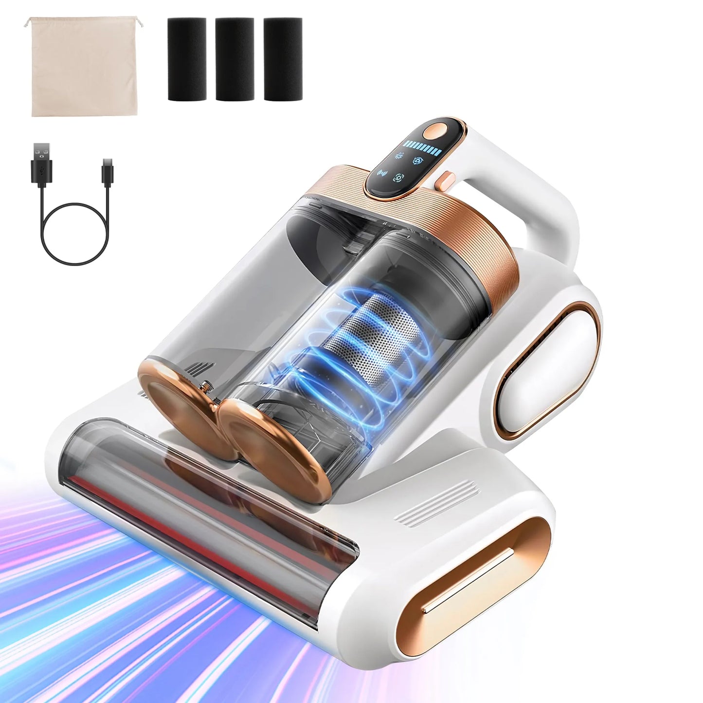 Mattress Vacuum Cleaner 16Kpa Bed Vacuum Cleaner Handheld Vacuums
