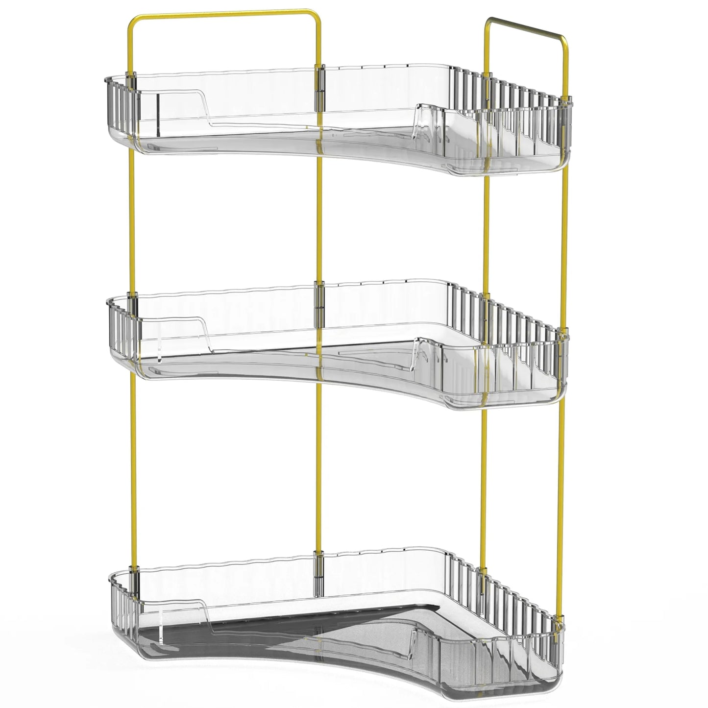 Bathroom Countertop Organizer 3 Tier Corner Makeup Storage