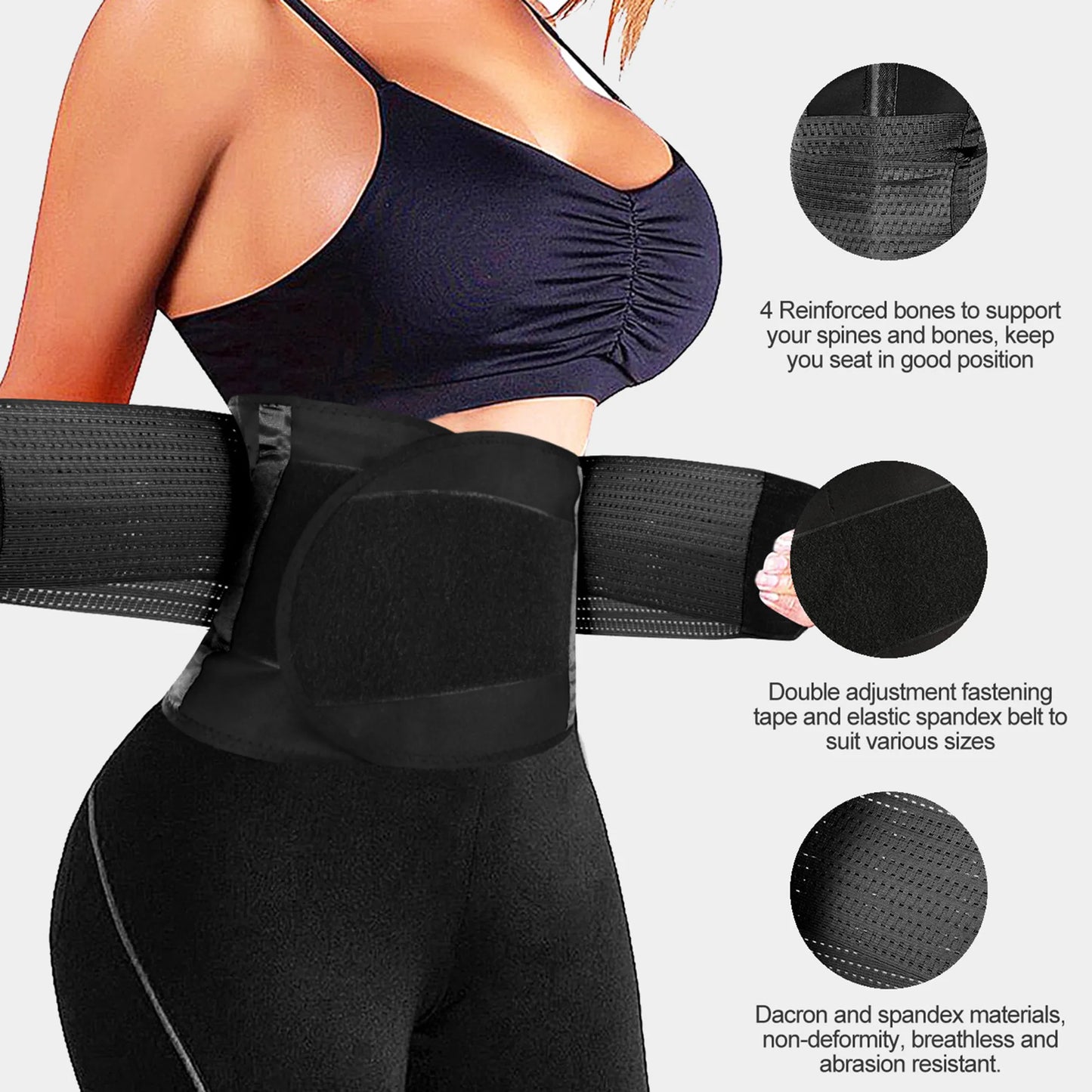U-Shaped Slimming Waist Belt