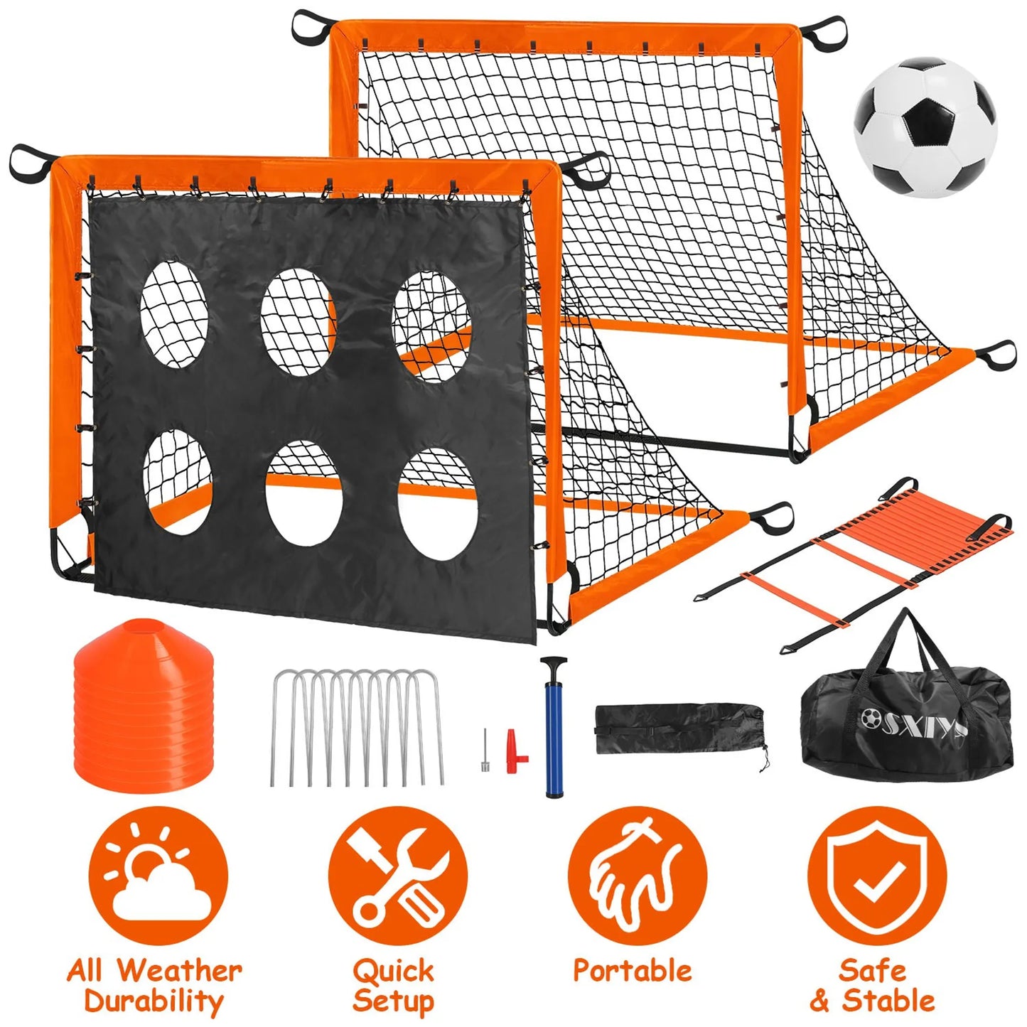 Kids Soccer Goals Set
