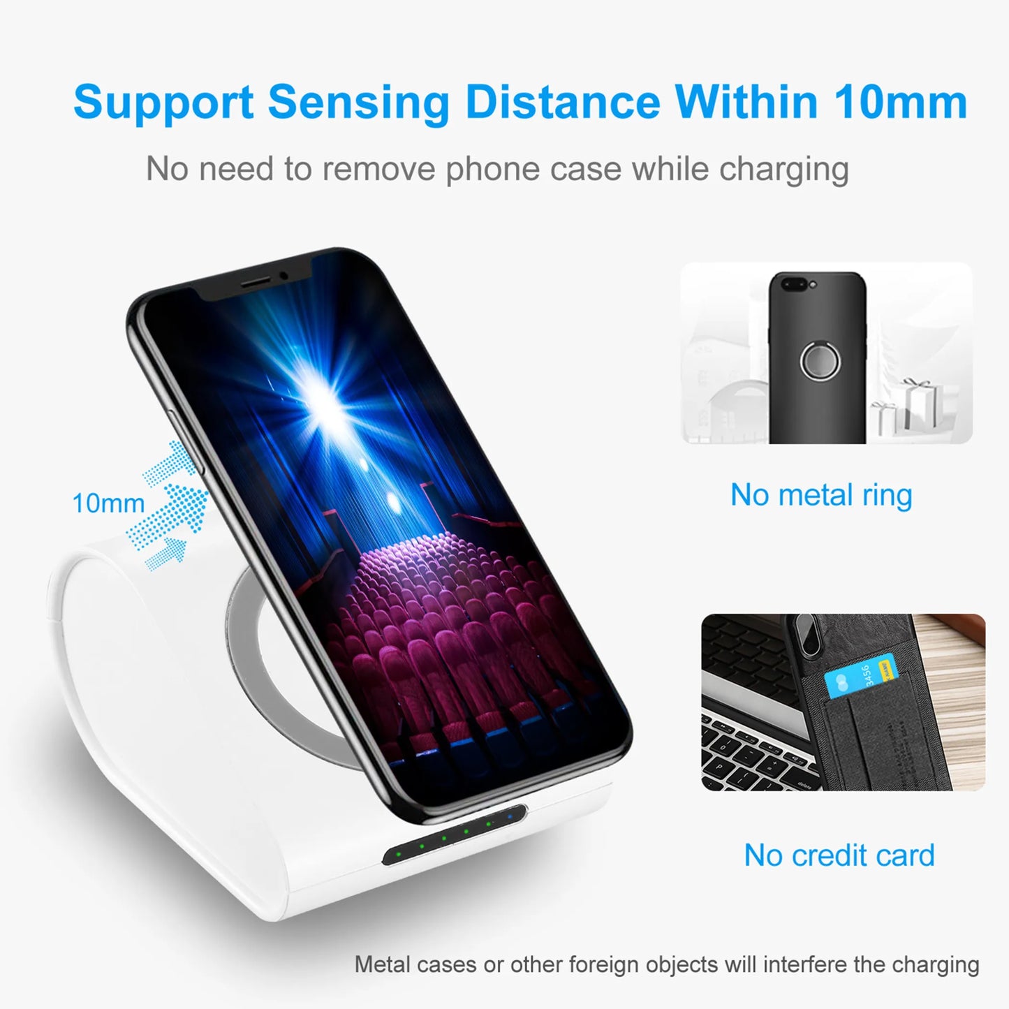 Qi Wireless Charger 10400mAh Power Bank