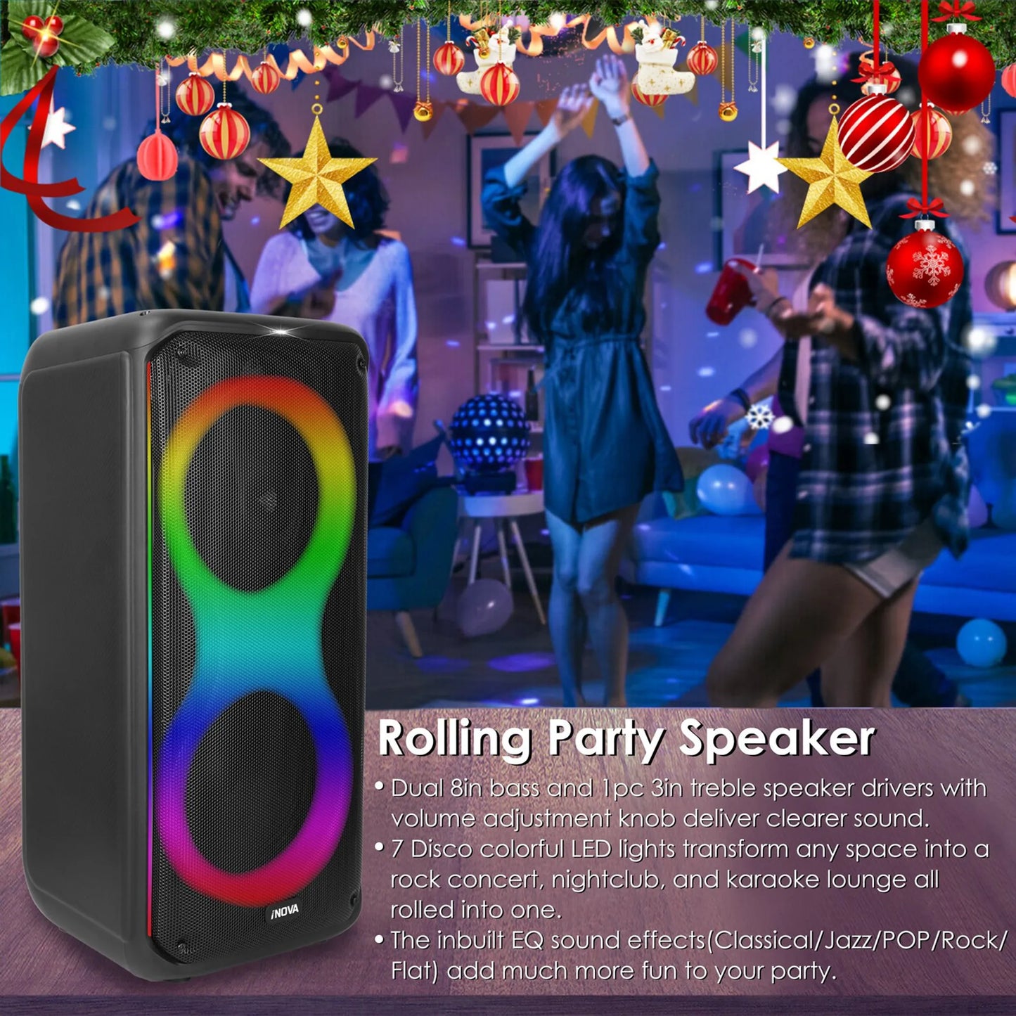 Portable Wireless Party Speaker