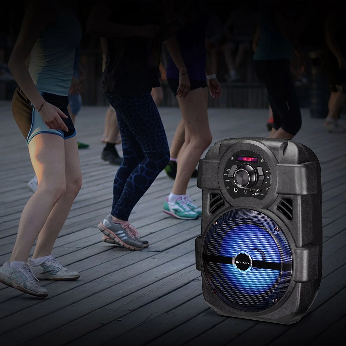 KOCASO Wireless Speaker Portable PA Karaoke System