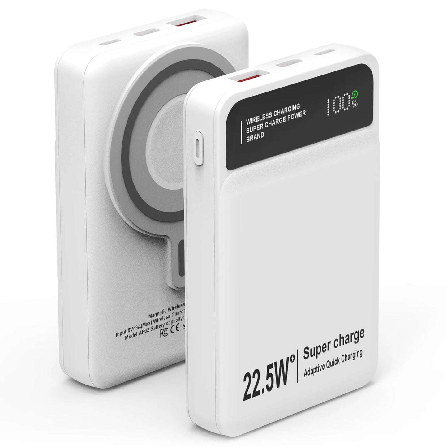 10000mAh Magsafe 3 In 1 Portable Charger