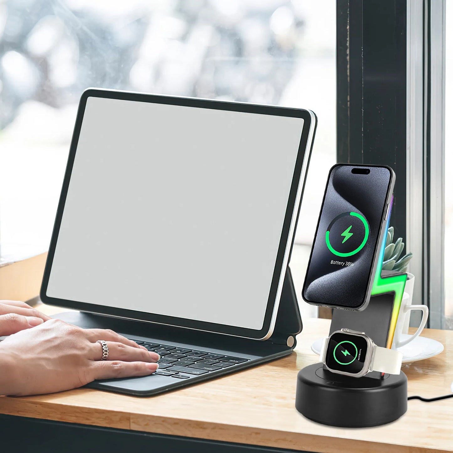 3 In 1 Magsafe Charger Wireless
