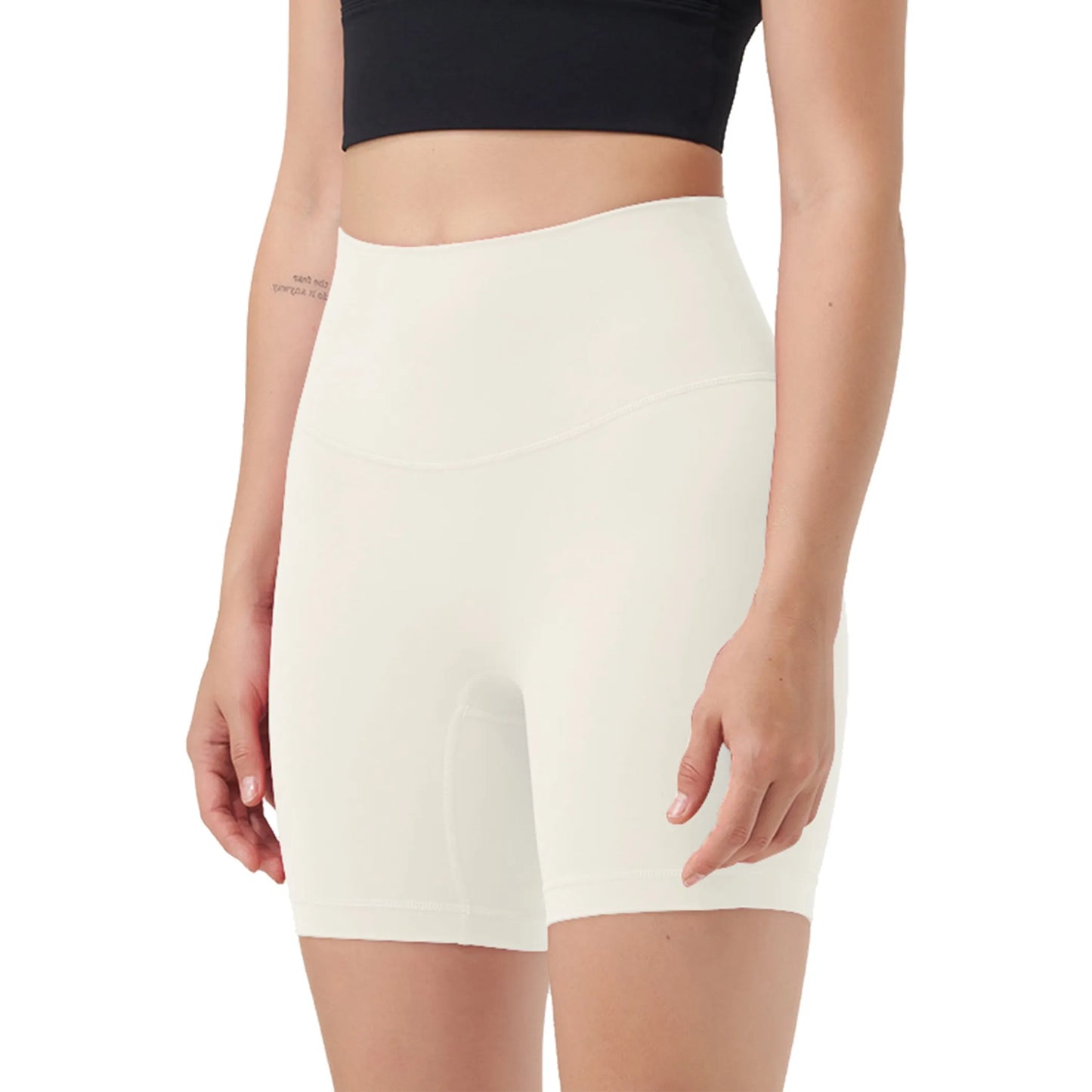 Women\'s High Waist Biker Shorts Tummy Control Pants