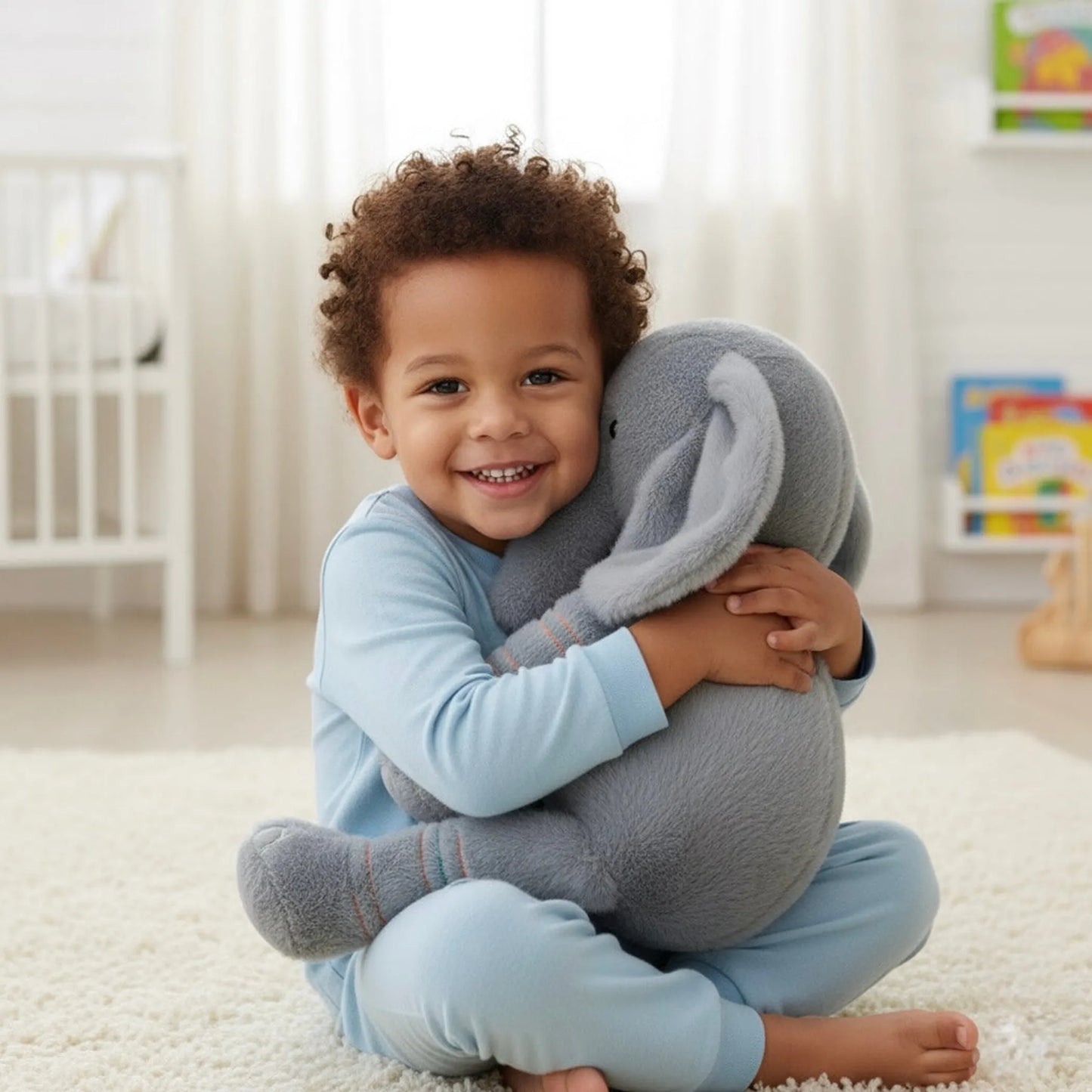 Elephant Stuffed Animal Soft Plush Toy for Kids & Babies