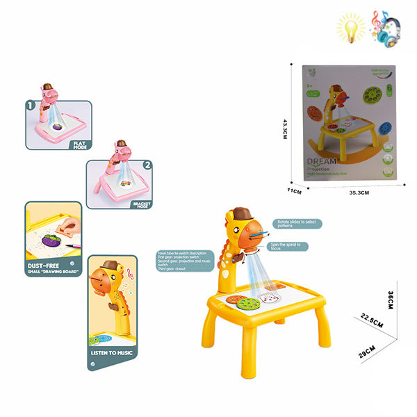 Giraffe Dream Projection Multi function study desk 95-97